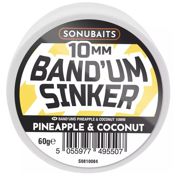 BAND'UM SINKERS 10mm pineapple & coconut