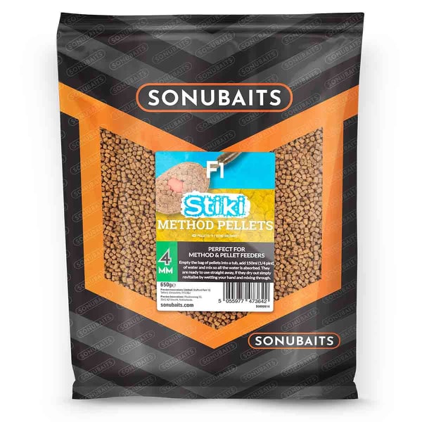 Sonubaits F1 Stiki Method Pellets 4mm S0790014
