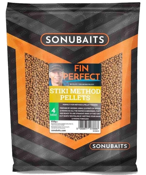 Sonubaits Fin Perfect Stiki Method Pellets 4mm S0790014