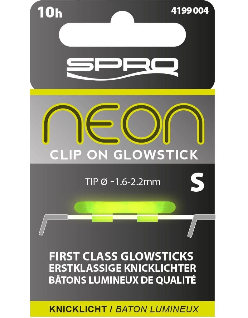 Spro Neon clip on glowstick lichtantenne breekstaaf 