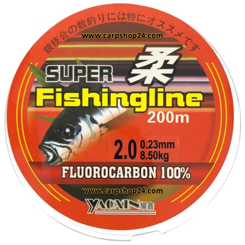 Super fishing line fluorocarbon 0.23mm - 2.0#