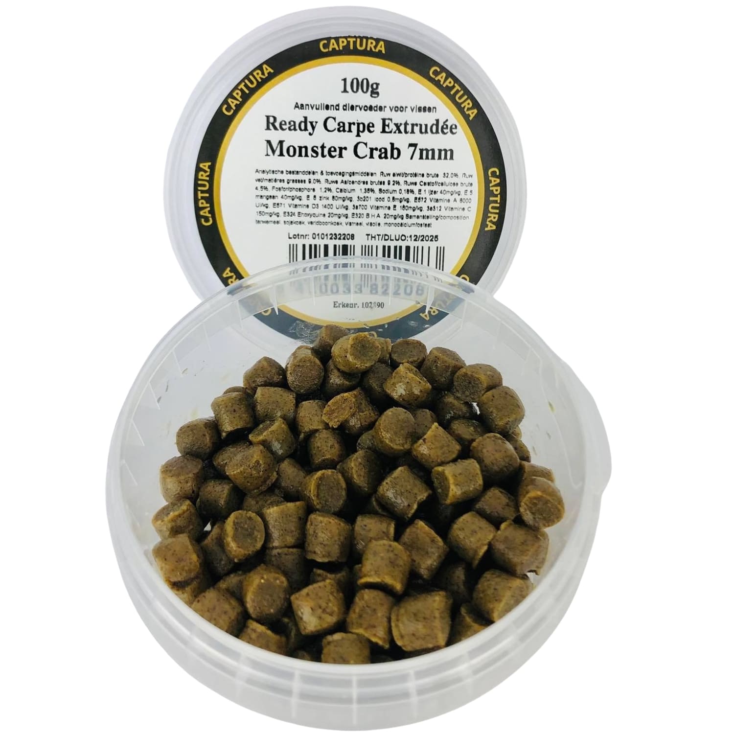 captura baits ready carpe extrudee Monster Crab 7mm