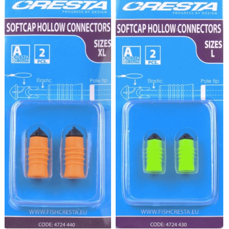 Cresta softcap hollow connectors