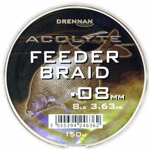 Drennan acolyte feeder braid 0.08mm