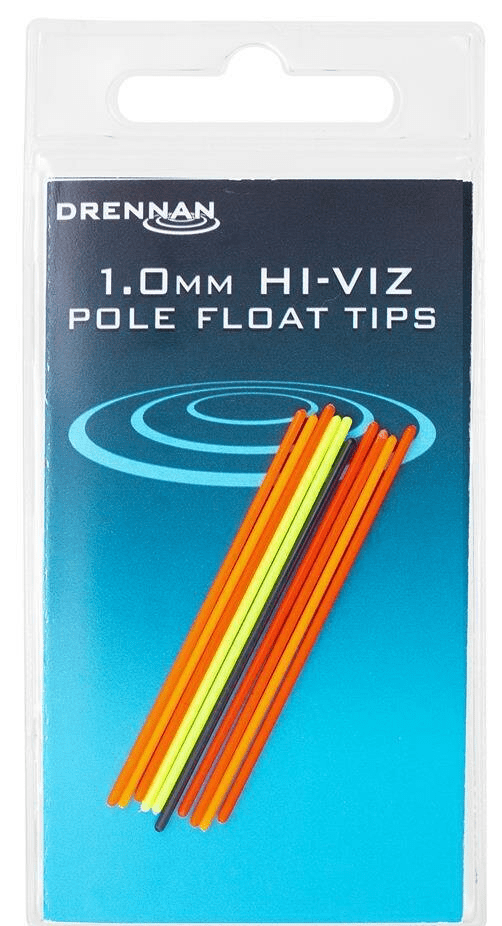 drennan hi-viz pole float tips dobber antennes 1.0mm