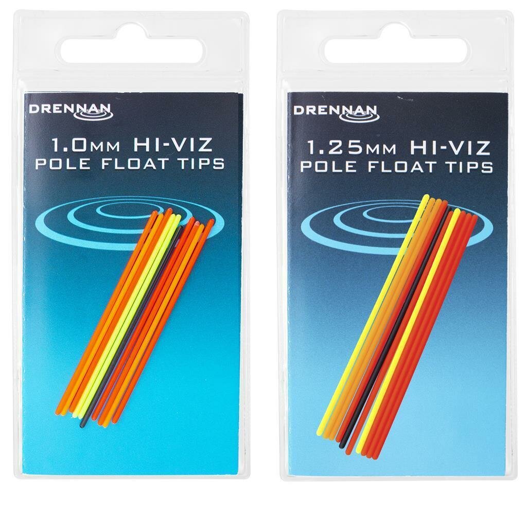 drennan hi-viz pole float tips dobber antennes