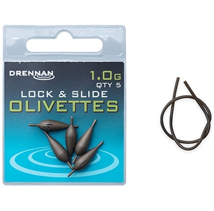 drennan lock & slide olivettes 1g
