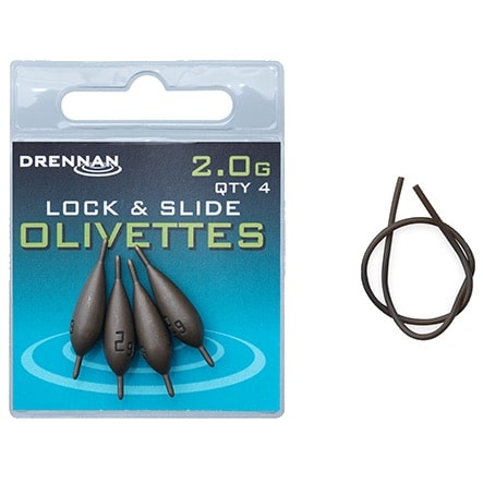 drennan lock & slide olivettes 2g