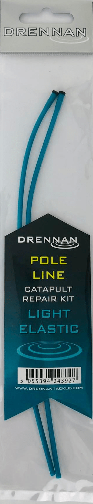 drennan pole line catapult katapult  repair kit light elastic