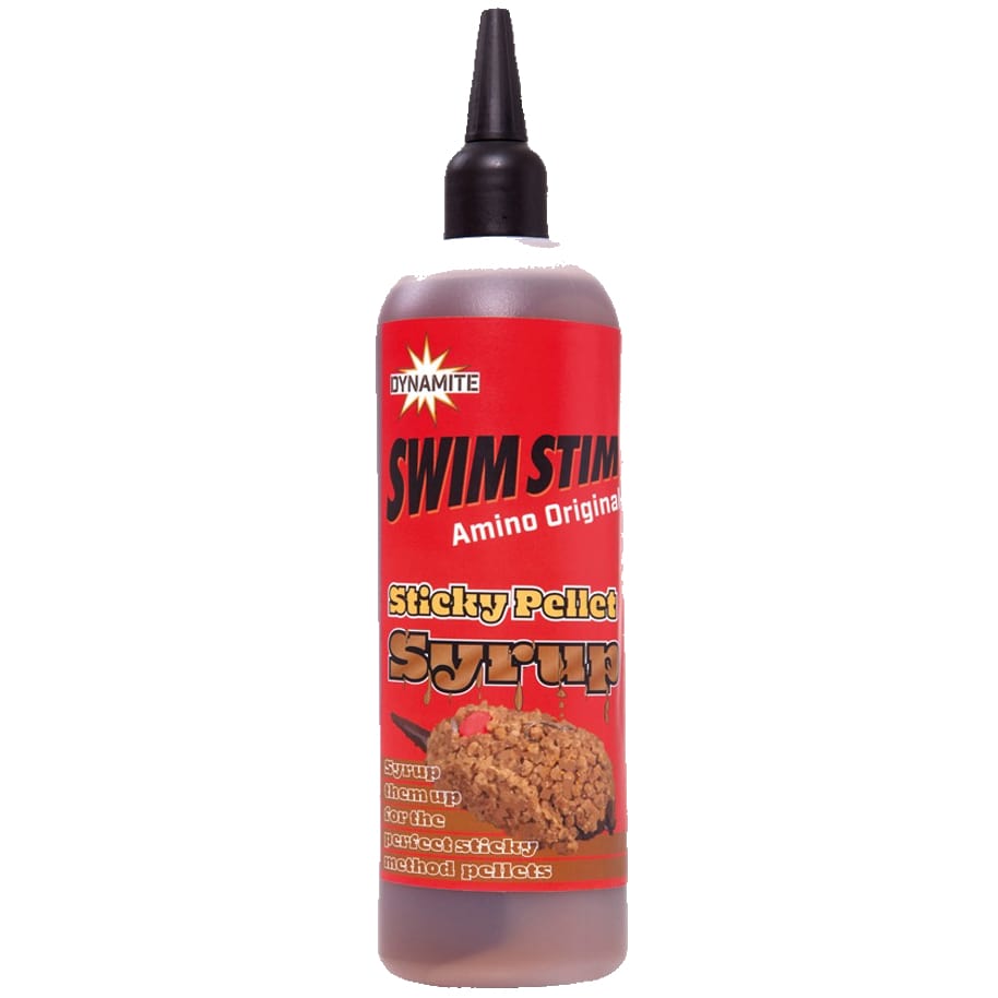 Dynamite baits swim stim sticky pellet syrup 300ml amino original