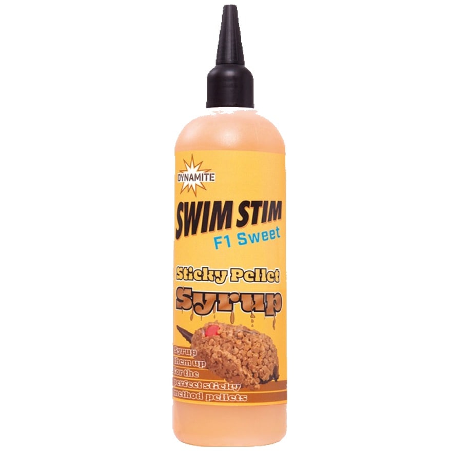 Dynamite baits swim stim sticky pellet syrup 300ml F1 Sweet
