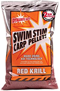 Dynamite Baits Swim Stim carp pellets red krill 2mm