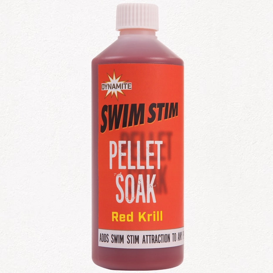 Dynamite baits swim stim pellet soak 500ml Red Krill