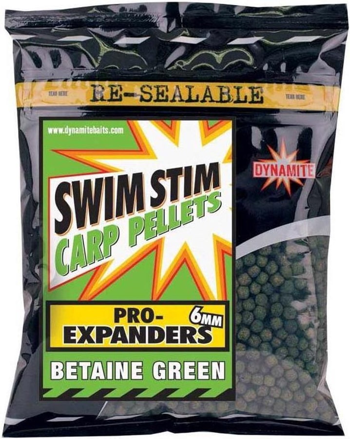 Dynamite baits swim stim pro expanders Betaïne green 6mm