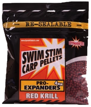 Dynamite baits swim stim pro expanders red krill 4mm