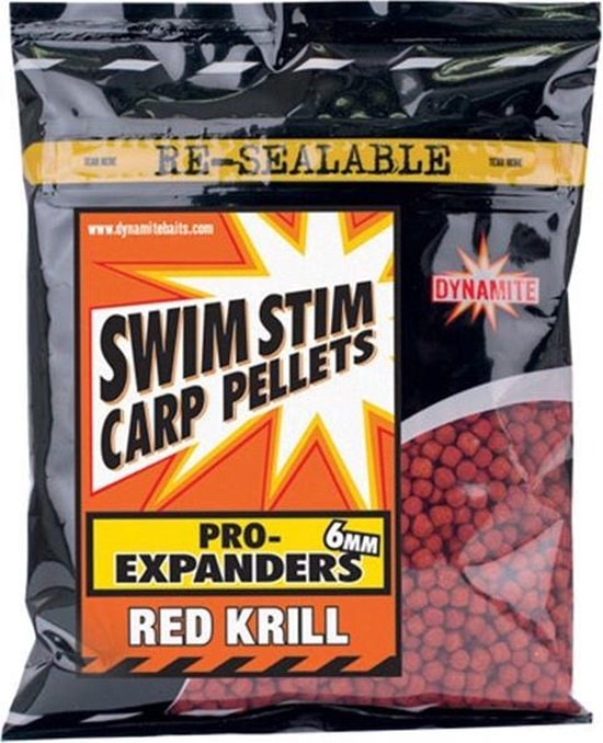 Dynamite baits swim stim pro expanders red krill 6mm