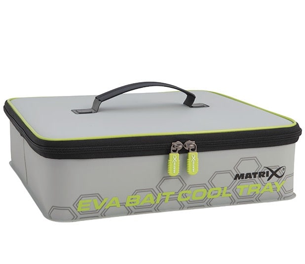 Matrix Eva Bait Cooler Tray Light Grey Incl. 4 Tubs - Aastas GLU124