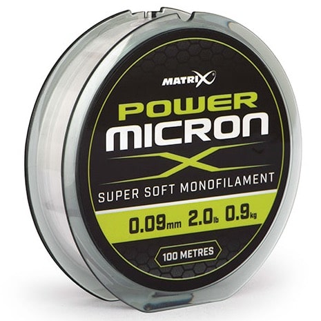 Matrix Power Micron 100m - Nylon 0.09mm GML027