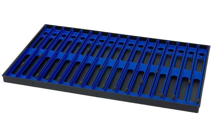 gpw003 matrix blue loaded pole winder tray 26cm blauw tuigenlade