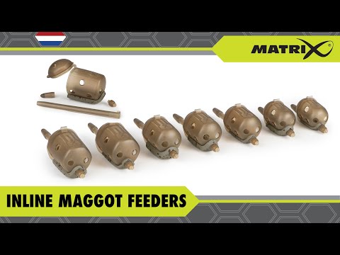 Matrix inline maggot feeders