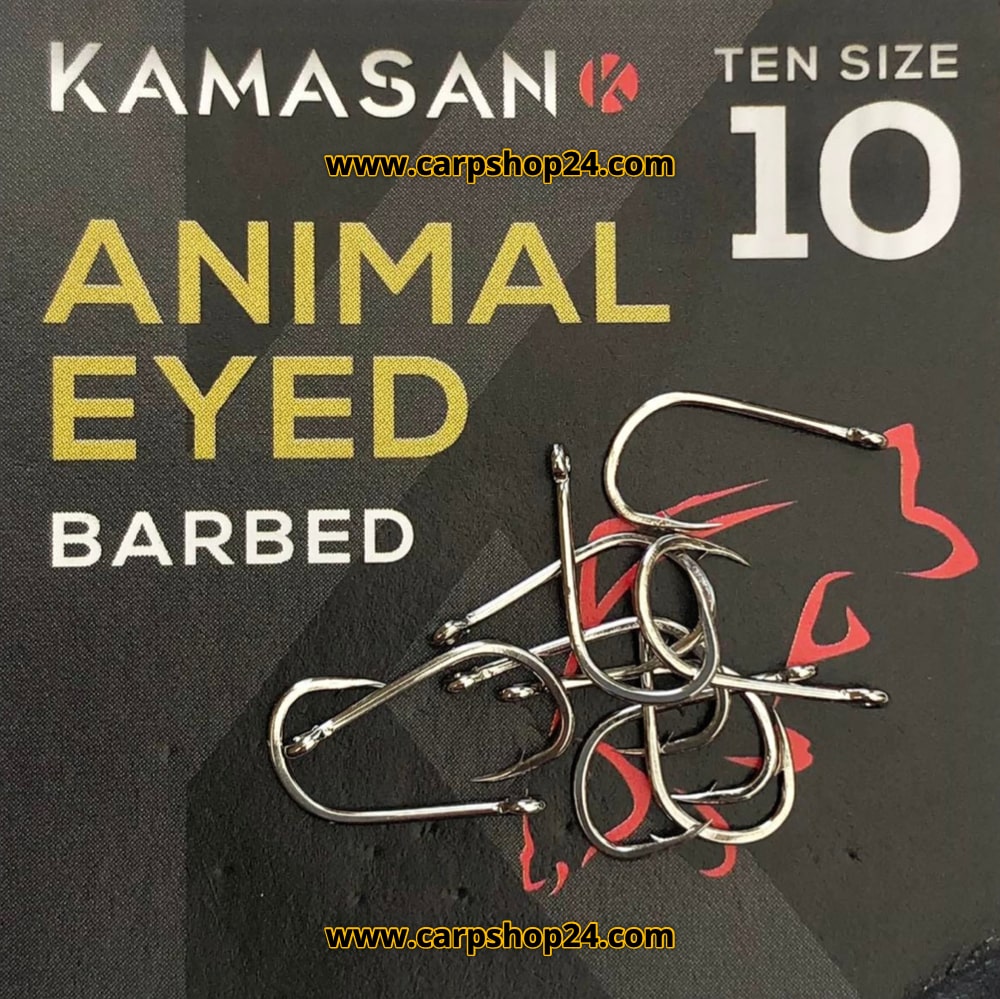 kamasan animal eyed barbed vishaak size 10