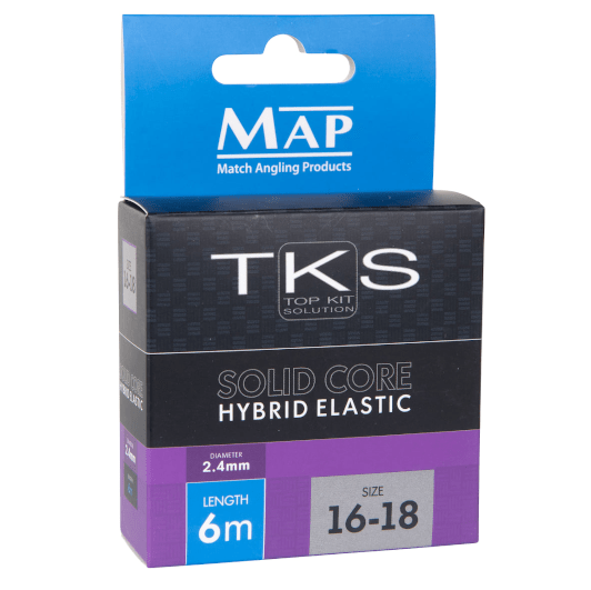 Map tks solid core hybrid elastic 6m volle elastiek 2.4mm