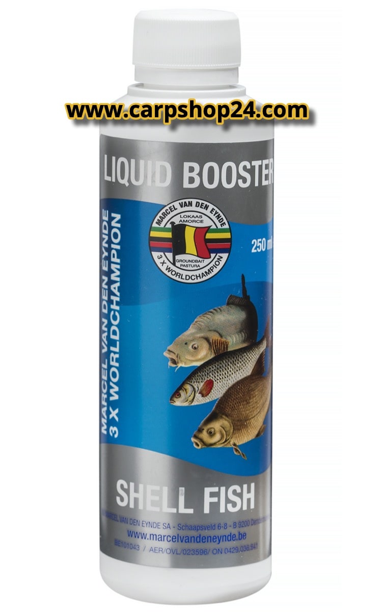 Marcel van den eynde liquid booster 250ml shell fish