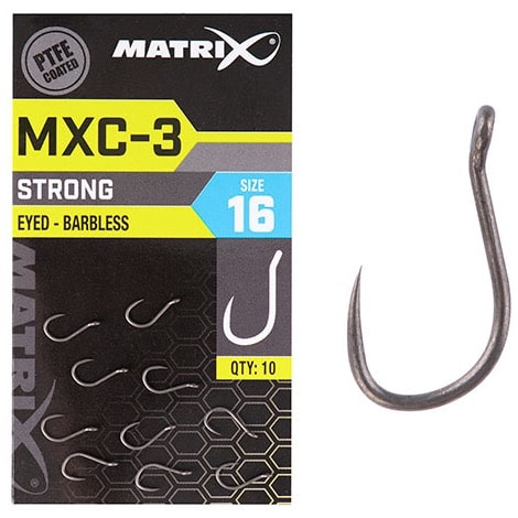 Matrix mxc-3 strong eyed barbless haak
