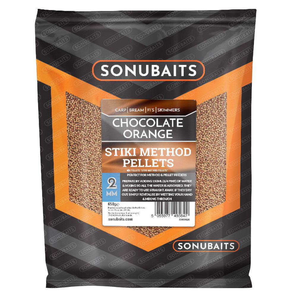 Sonubaits Stiki Method Pellets Chocolate Orange 2mm
