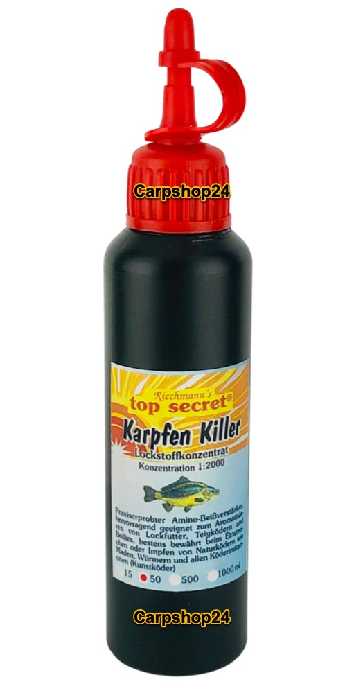 Top Secret flavours klassische aromen 50ml karpfen killer carp killer